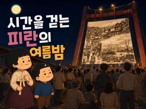 시간을 걷는 피란의 여름밤