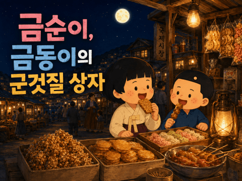 금순이·금동이의 군것질 상자