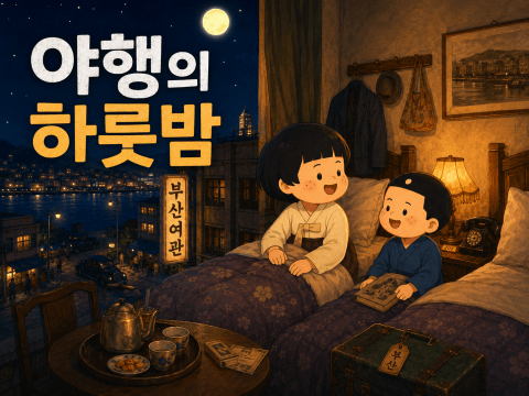 야행의 하룻밤  사진